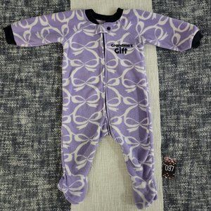 The Children's Place Grandma's Gift Fleece Pajamas (sized 3 to 6, fits up to 9)
